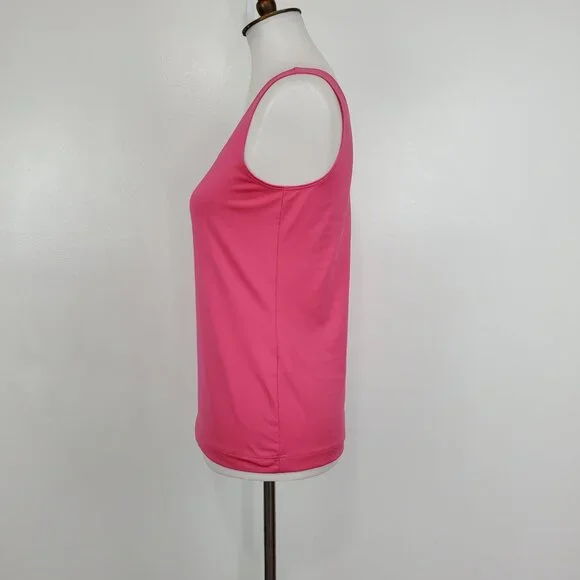 Chico's Pink Stretchy Tank Top Chico's Size 0, US S/4 - Picture 4 of 10